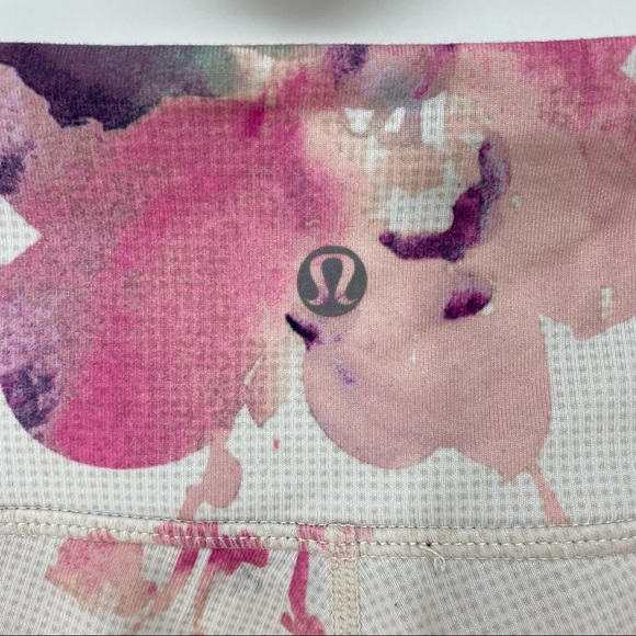 Lululemon Wunder Under Blurred Blossom Leggings - Picture 7 of 7